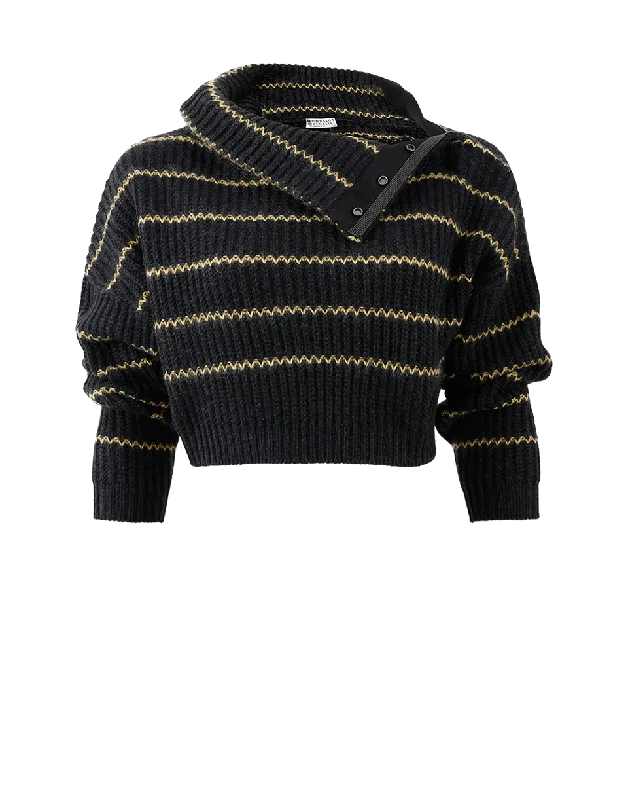 Rib Striped Knit