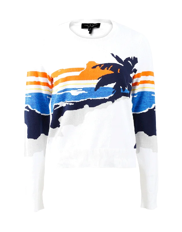 Nicki Graphic Sunset Pullover