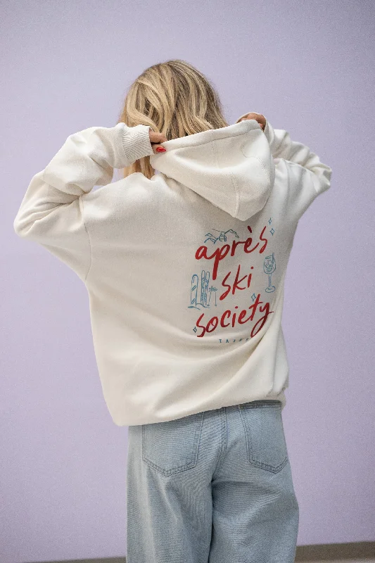 TATES Hoodie (Oversized) mit "Après Ski Society" Motiv