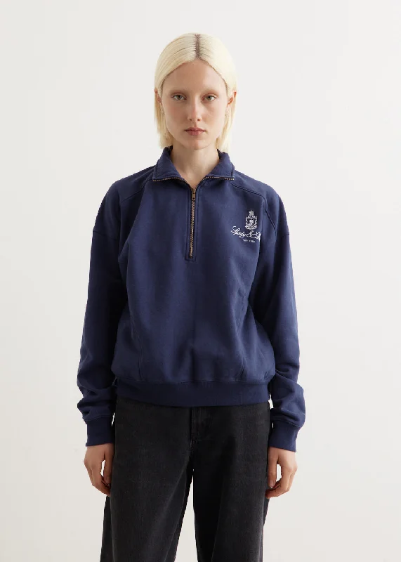 Vendome Embroidered Quarter Zip