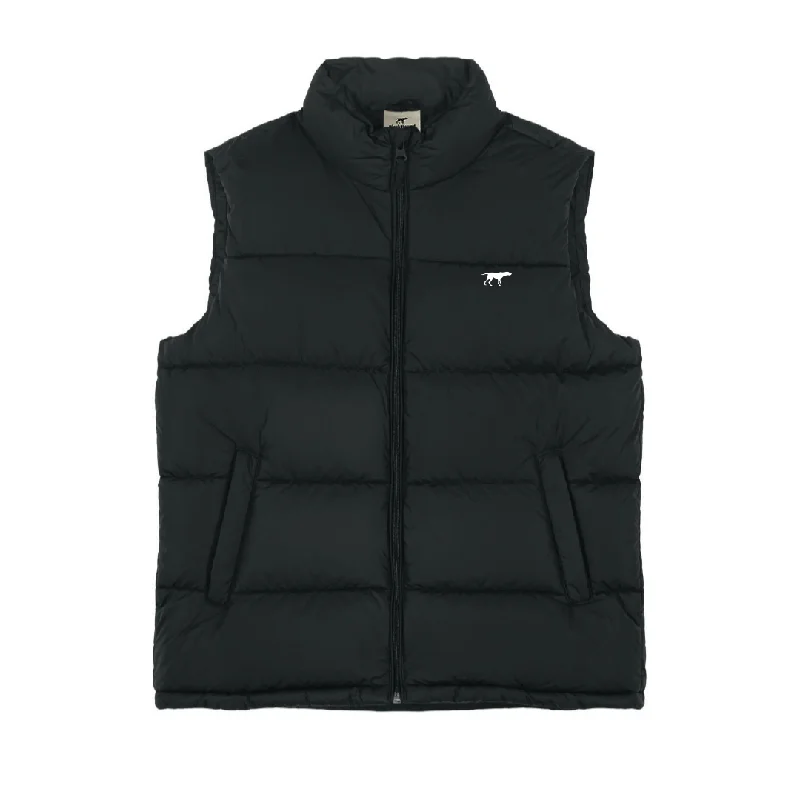 Black Hound Classic Unisex Puffer Gilet