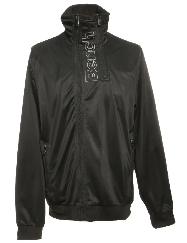 Black Bench Track Top - L