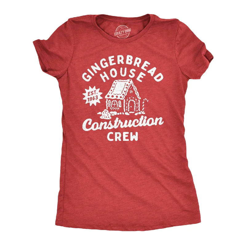 Gingerbread House Construction Crew Women's T Shirt