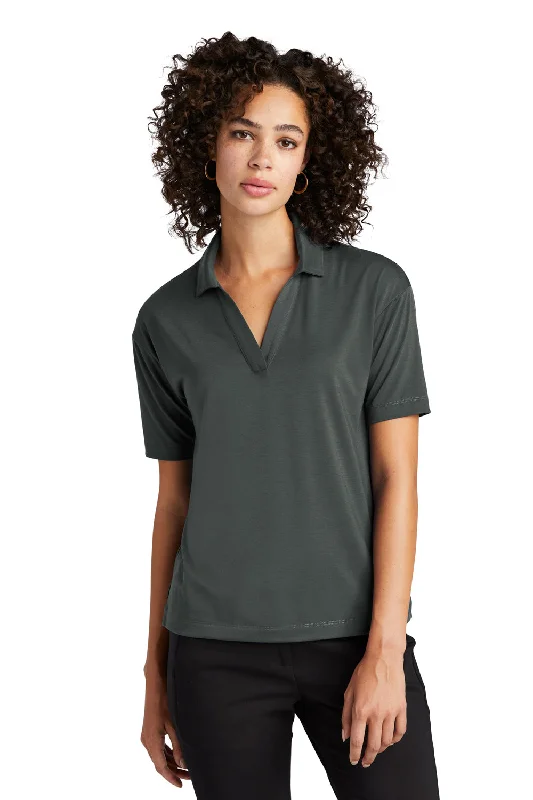 Mercer+Mettle Womens Moisture Wicking Short Sleeve Polo Shirt - Anchor Grey