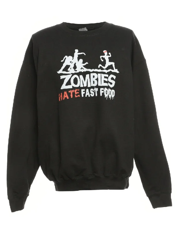 Zombies Gildan Printed Sweatshirt - L