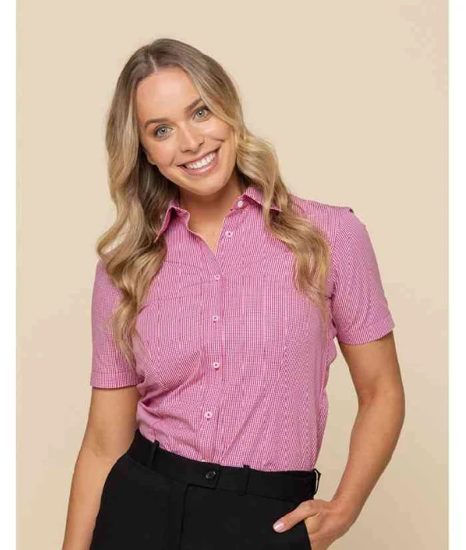 Westgarth Gingham Womens Short Sleeve Shirt