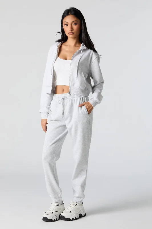 Fleece High Rise Jogger