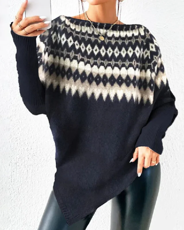 BerryBetty - Casual round neck sweater