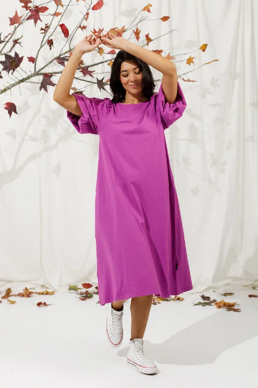 Ivy Midi Dress - Orchid