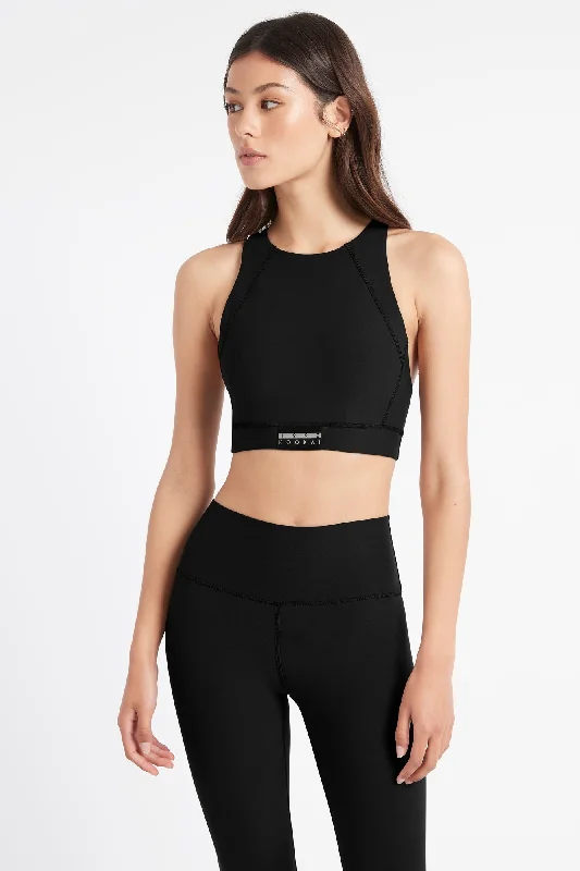 Kookai Sport Patch Crop Top