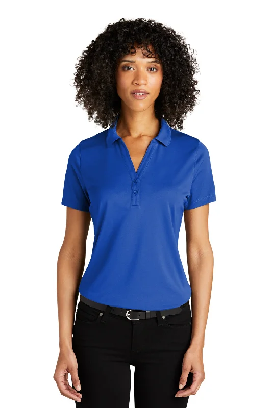 Port Authority Womens C-Free Performance Moisture Wicking Short Sleeve Polo Shirt - True Royal Blue