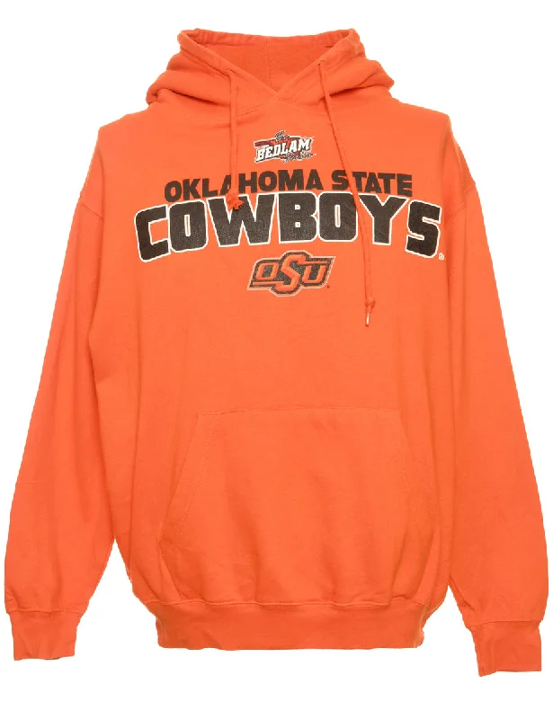 Cowboys Printed Hoodie - L