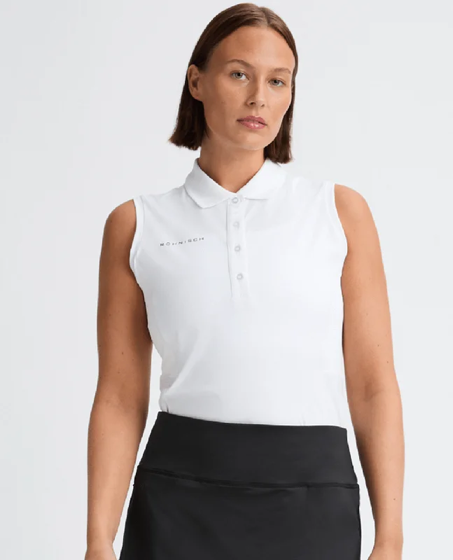 ROHNISCH Nicky Sleeveless Polo White