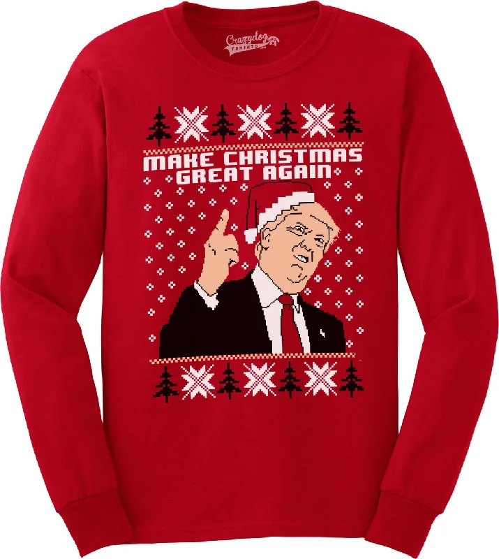 Make Christmas Great Again Crew Neck Sweatshirt