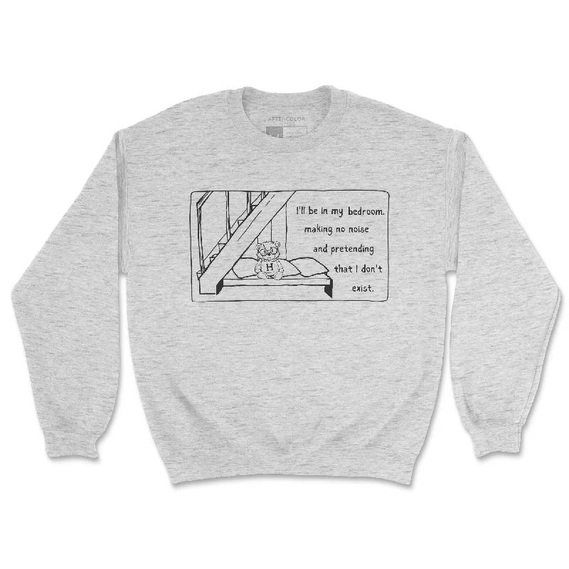 I'll Be In My Bedroom Graphic Sweatshirt