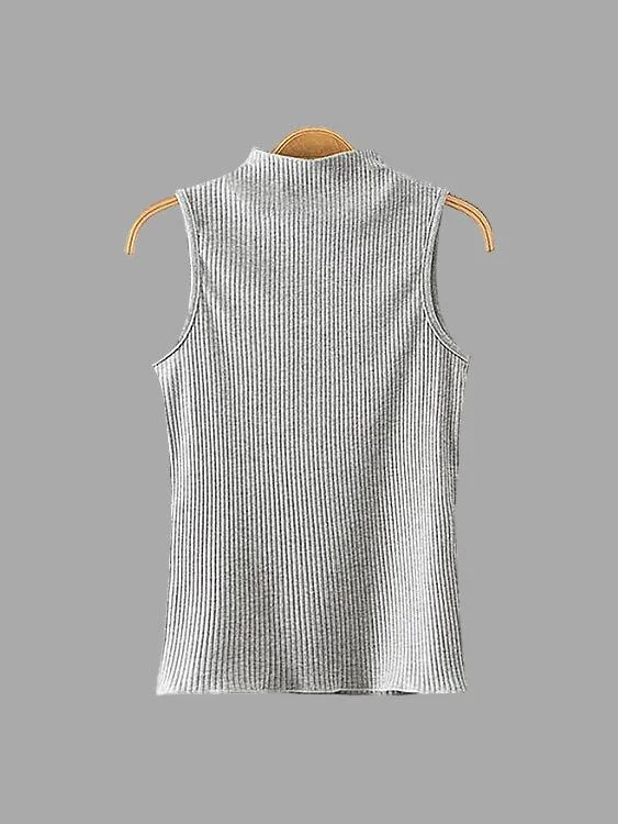 Custom Sleeveless Grey Camis